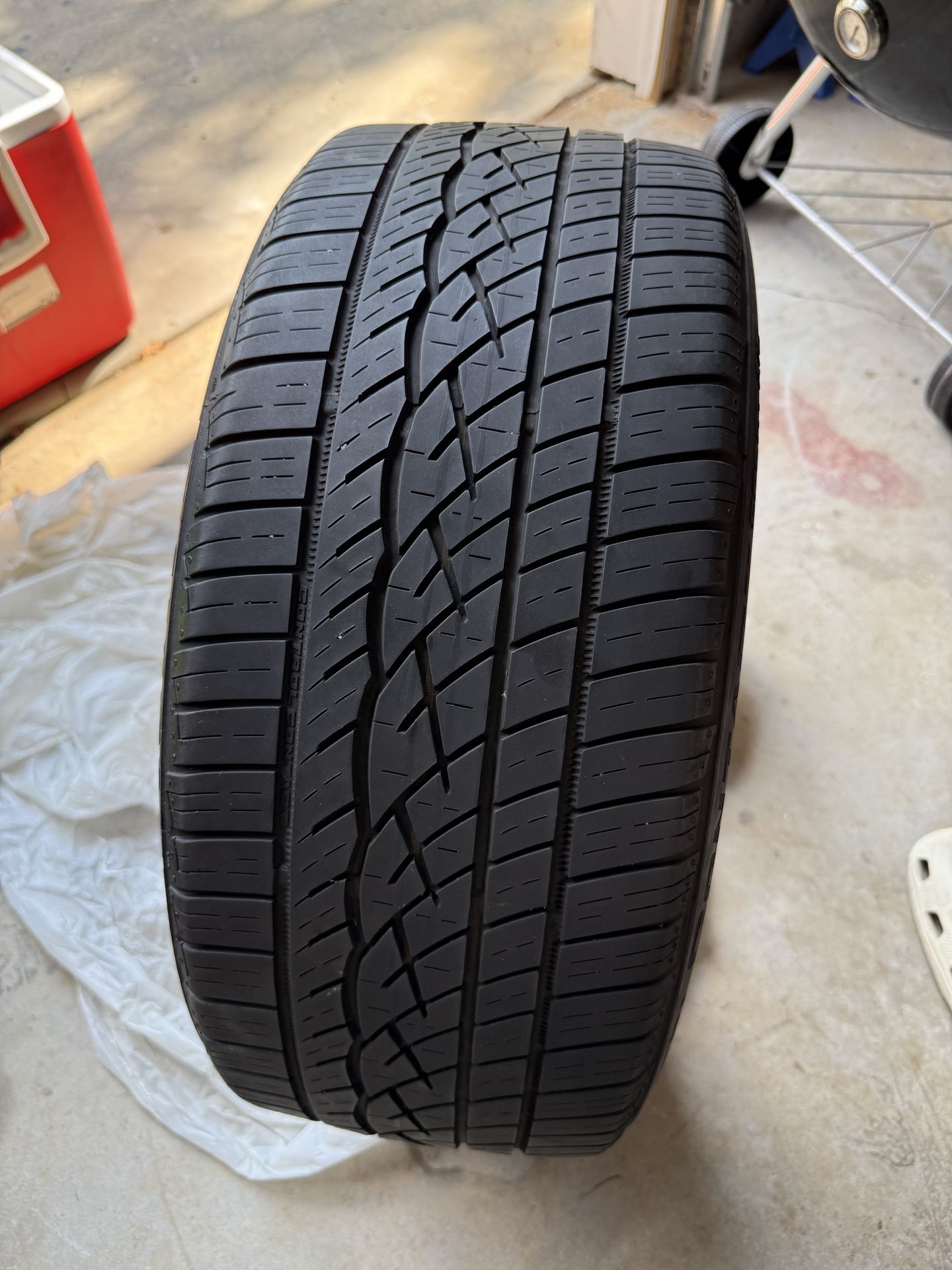 Used Tire - “Continental Contact Control Sport A/S” - 215/45/17