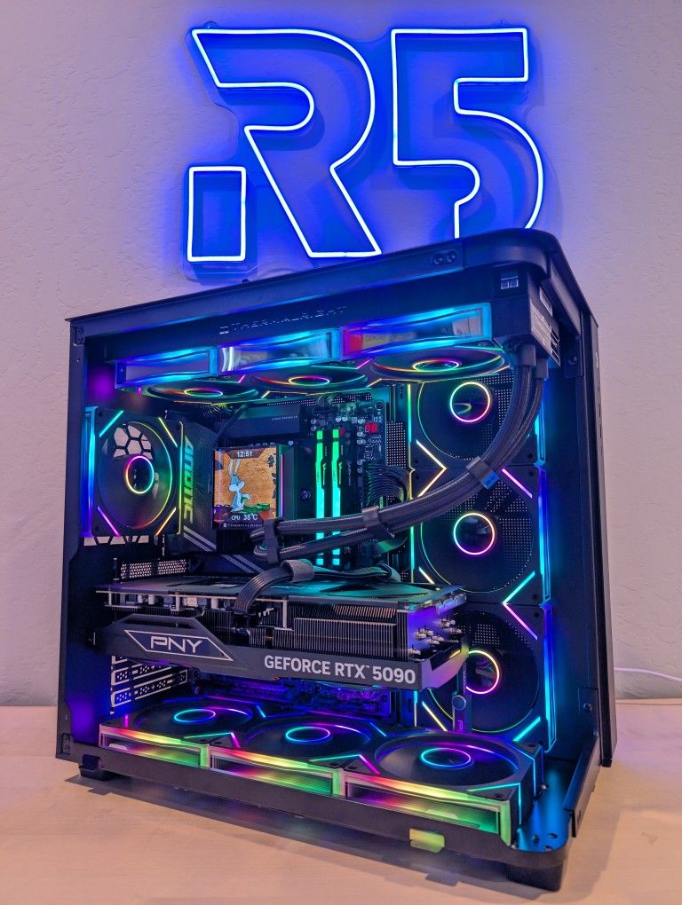RTX 5090 // Ryzen 9800x3D // 64GB DDR5 // 2TB 990 Pro // WiFi 7
