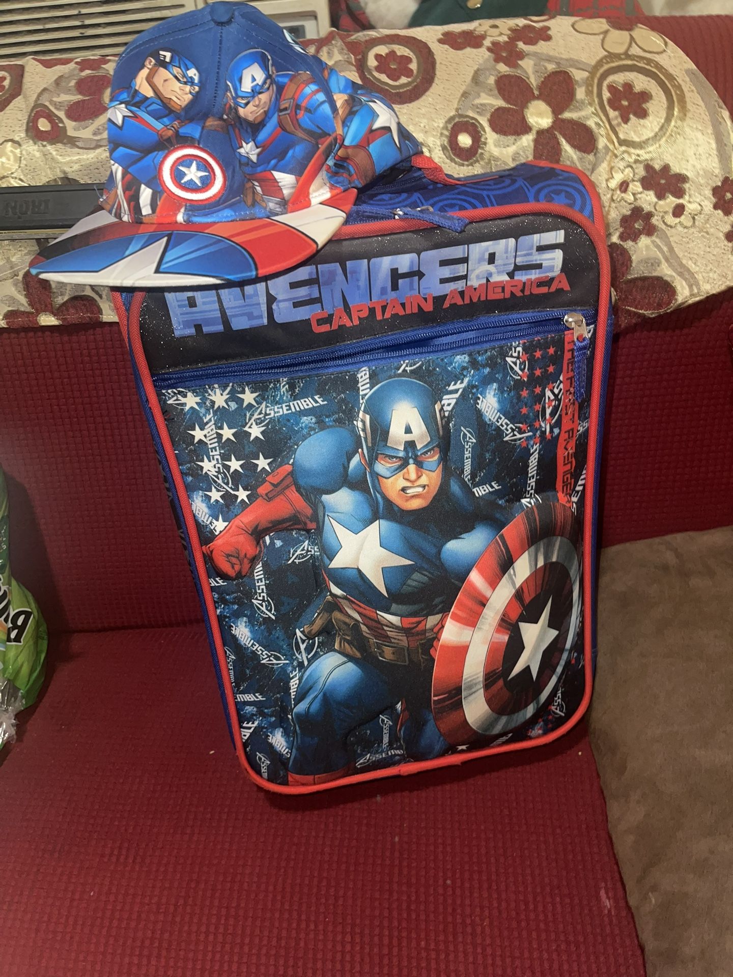 Marvel Captain America Kids Suitcase 