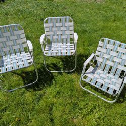 Vintage Folding Chair set
