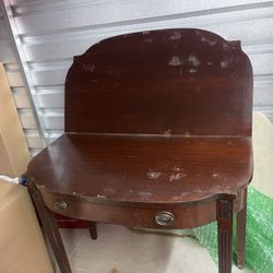 Antique Table That Folds 