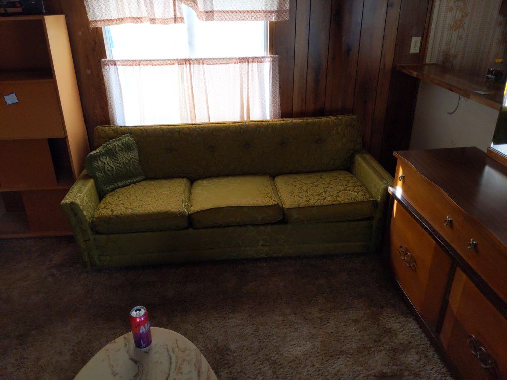 Vintage Sofa w/ Sleeper