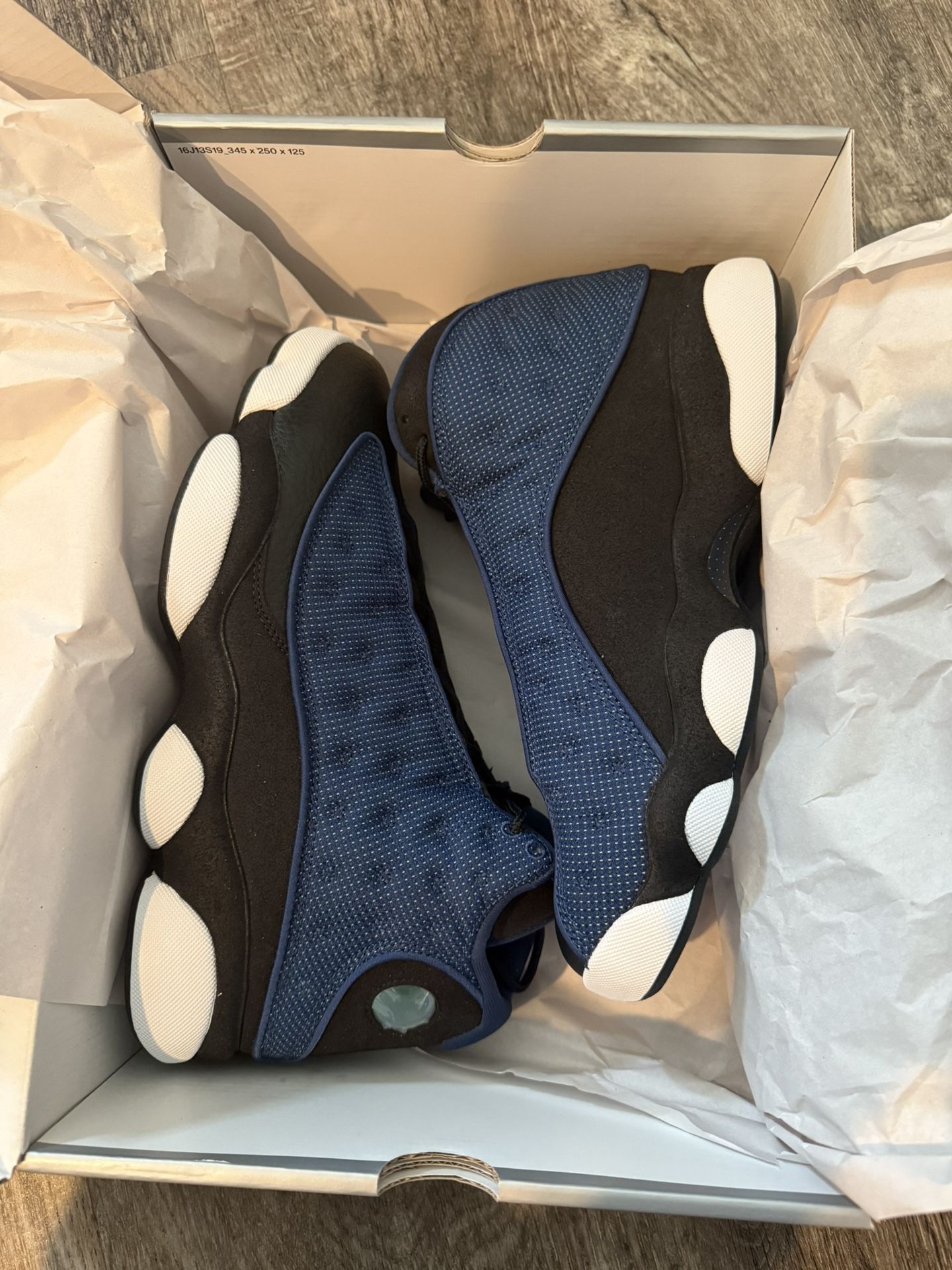 Air Jordan 13 Retro Brave Blue Sz 9.5