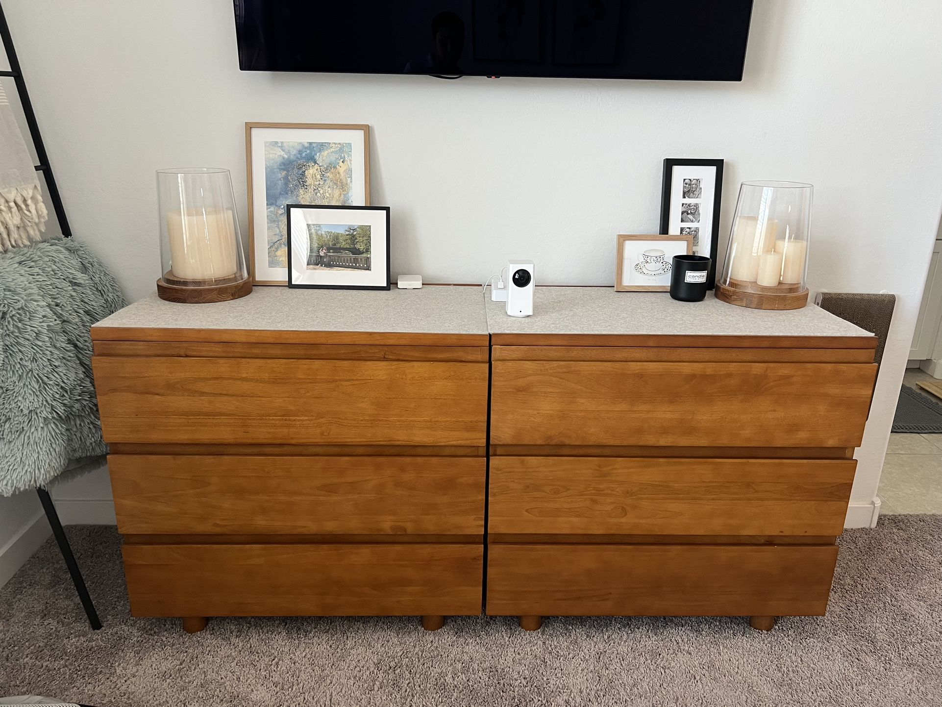 thuma dresser 100% upcycled wood Im beyond impressed with The
