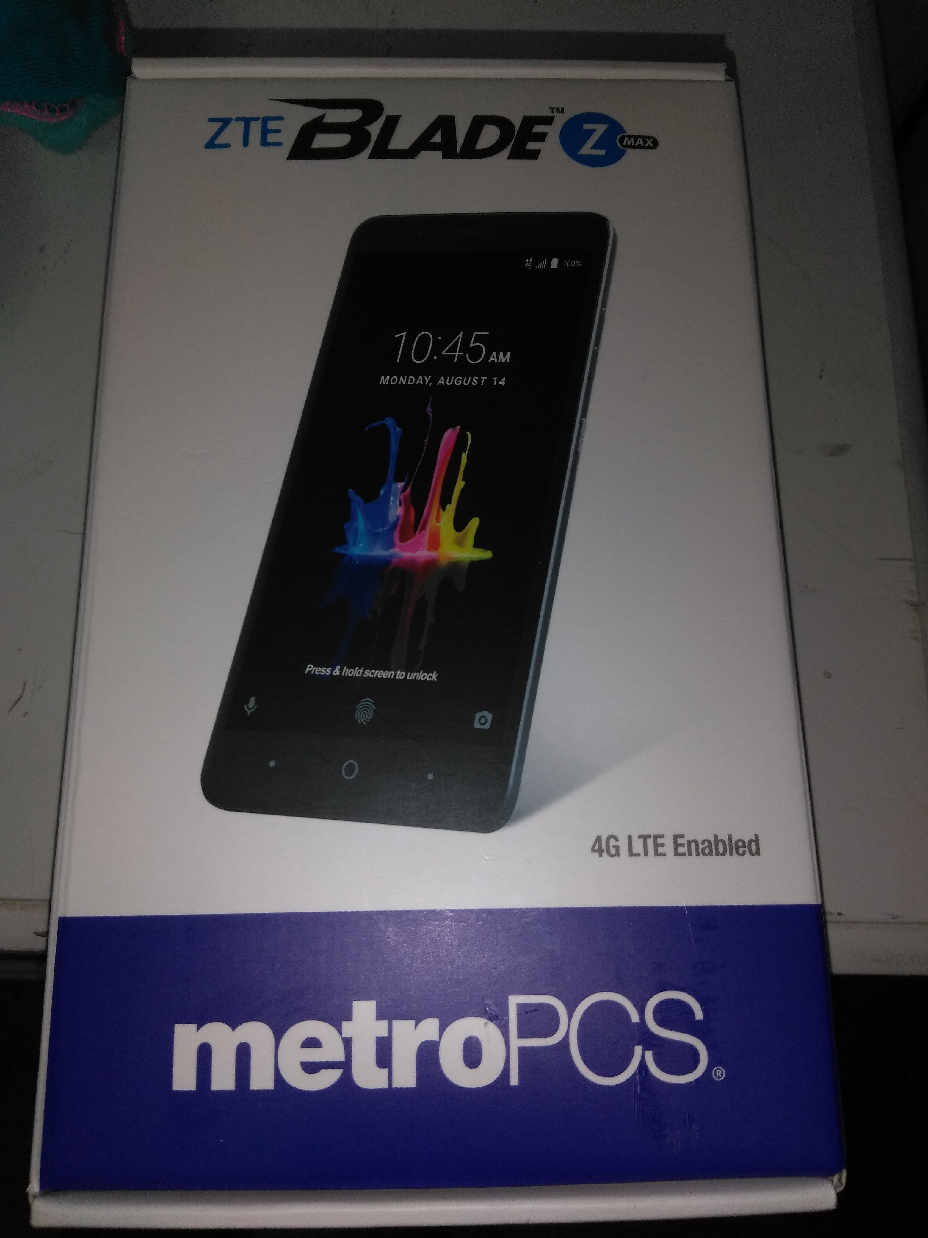 Phone metro pcs ZTE blaze and cover otterbox