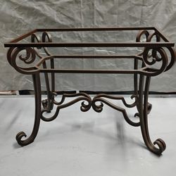 Wrought Iron Table Centerpiece