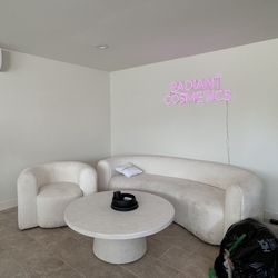  Crate & Barrel Couch/Table set