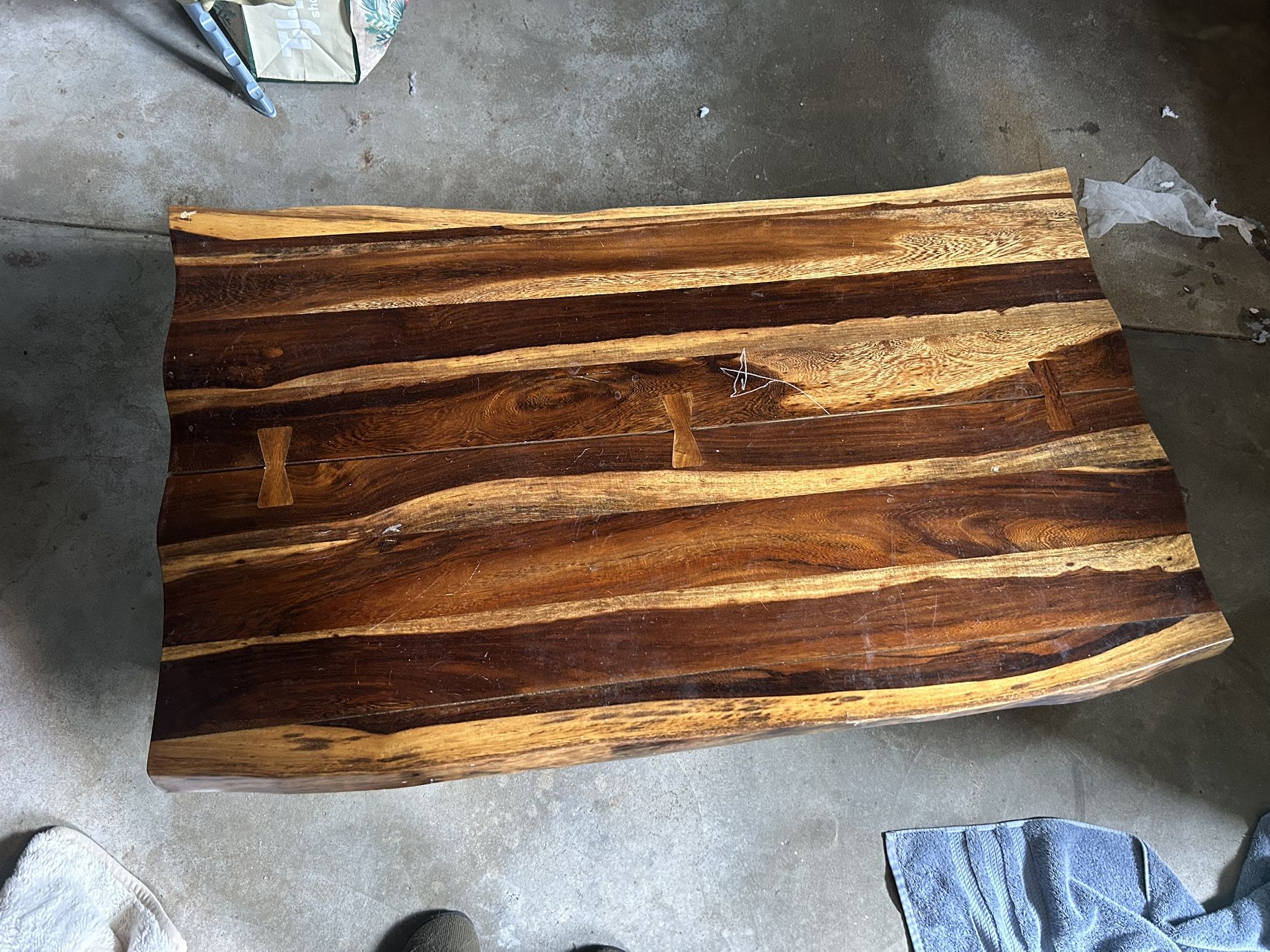 World Market Live Edge Coffee Table