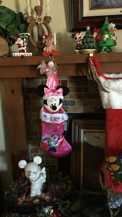 Disney Pink Minnie Mouse. Stocking