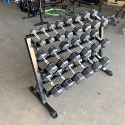 Brand New Hex Dumbbells 