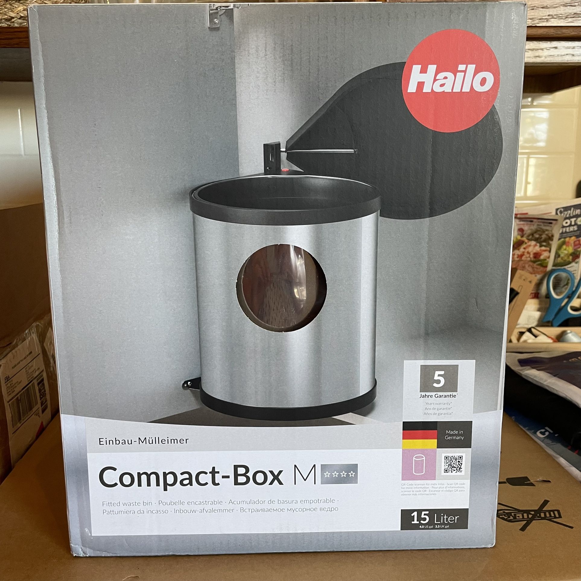 Hailo Compact-Box M Pull-Out Garbage Can