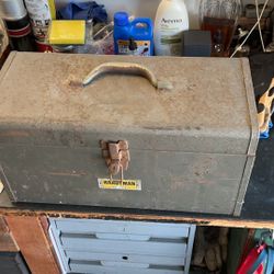 Tool Box With Old Tools