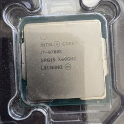 Intel Core I7-9700k (used) Comes In A I9 Box