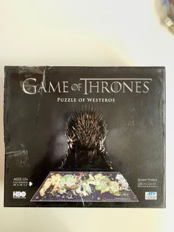 Game of thrones - puzzle of Westeros - jigsaw puzzle 4D