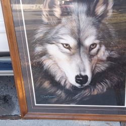 Large Wolf print 
