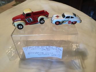 COCA-COLA MATCH BOX /(1940’s) (1958’s ) Cars Collections -1:43 Scale