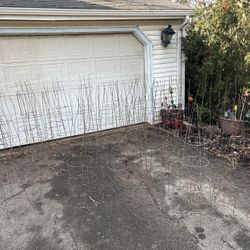 Used Tomato Cages - Used Rustic Look