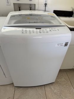 LG top loading washing machine