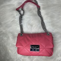 Marc Jacobs pink shoulder bag
