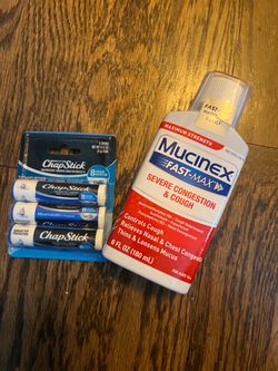 Chapstick & medicine