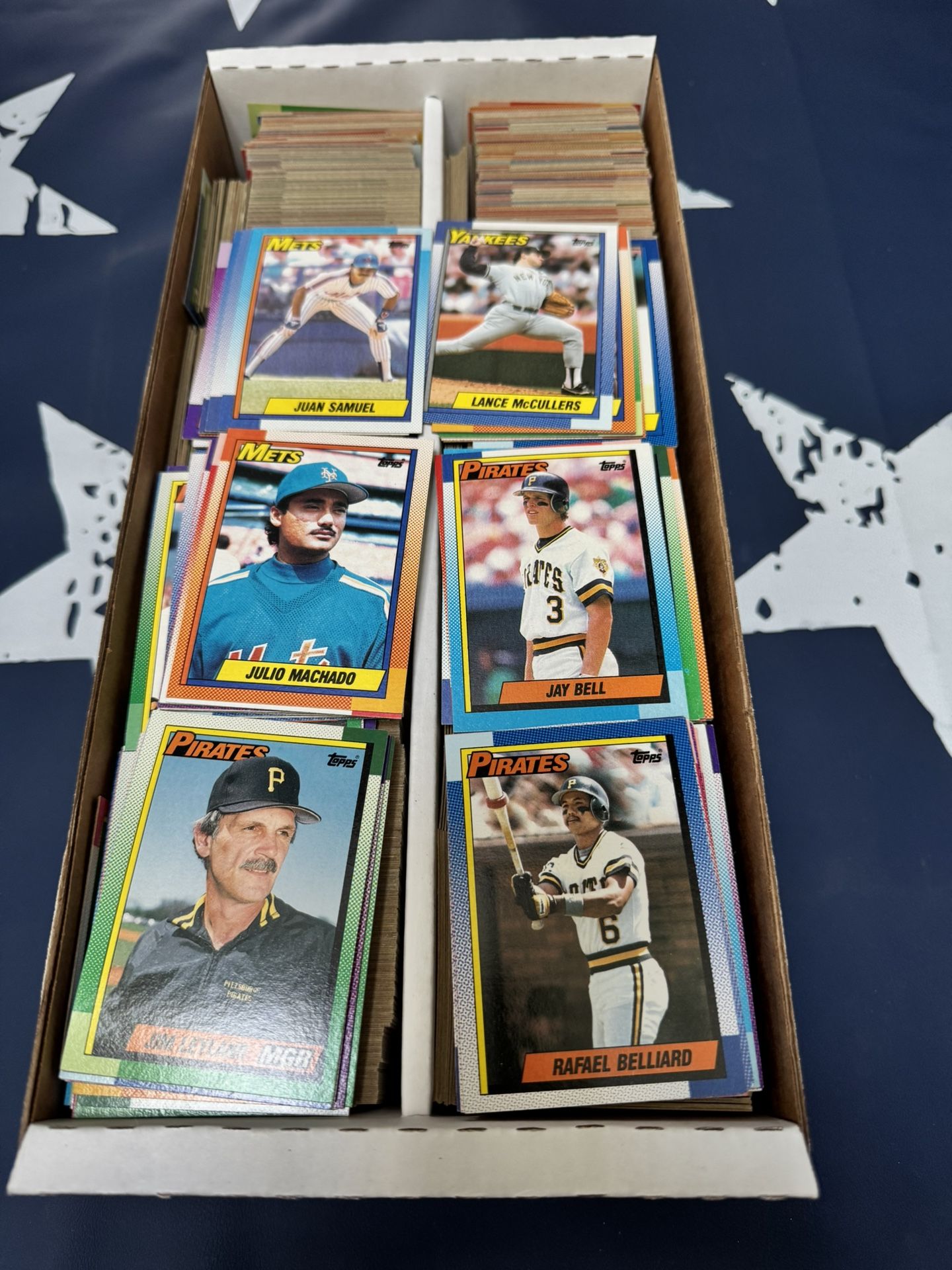 1990 Topps Baseball Cards (open Box)