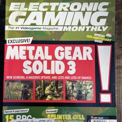 Electronic Gaming Monthly May 2004 #178 - Metal Gear Solid 3 Snake Eater