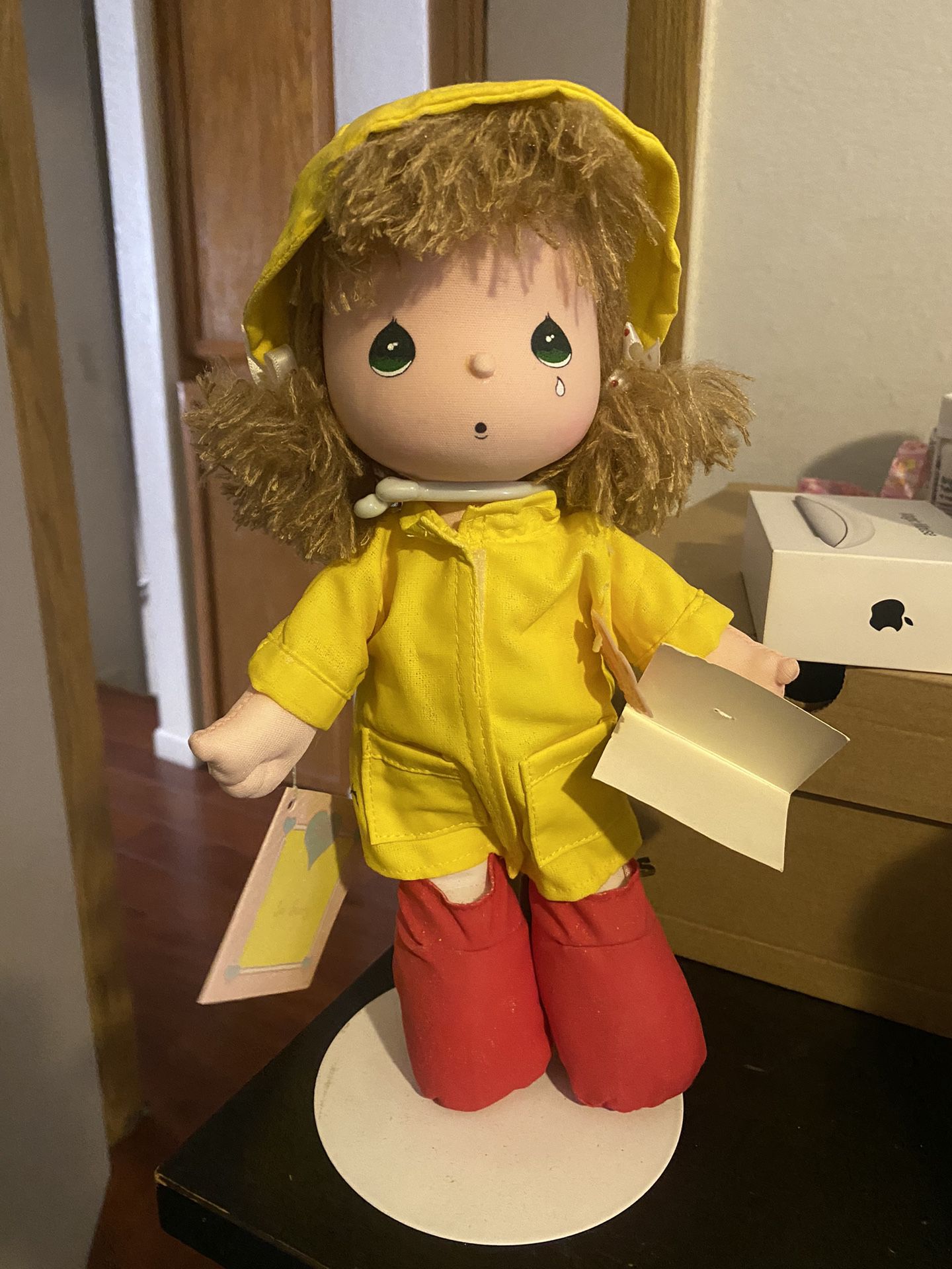 Precious Moments Doll With Stand