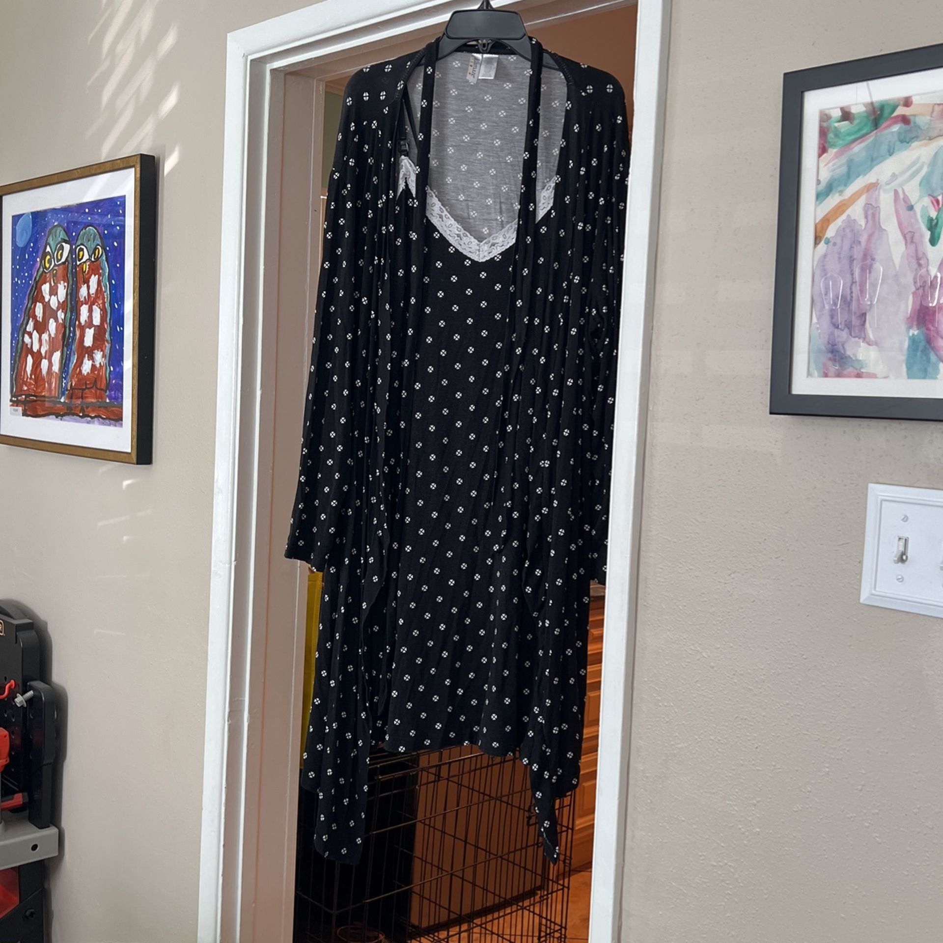 Maternity/breastfeeding Gown/Robe