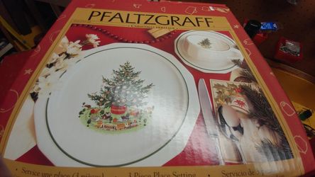 Pfaltzcraff plates, saucer cups 8, bowls,and more