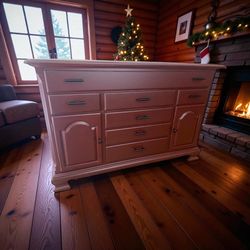 Large Buffet Sideboard Entry Table Cabinet Dresser Solid Wood New