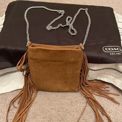Suede Long Bag