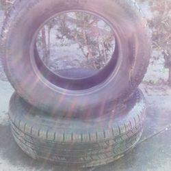 Pair Of Sailun Terramax HLT Brand Tires Good Condition (235/70/16) with Mount and Balance $150