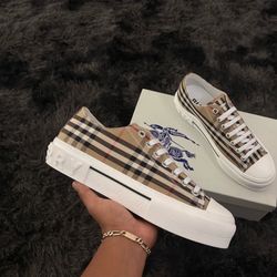 Burberry Check Sneakers