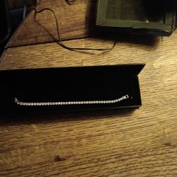 Bob mackey cubic Zirconia  Tennis  Bracelet 