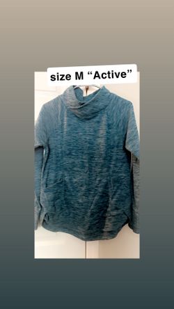 M  blue active sweater