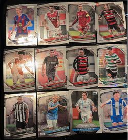 Panini Prizm FIFA Soccer Cards Lot of 12