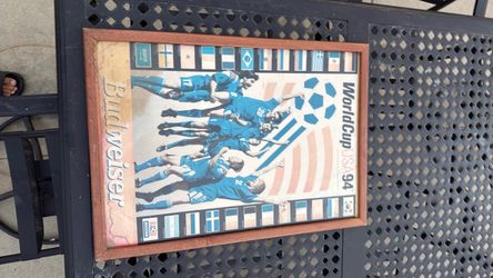 1994 Budweiser World Cup Poster