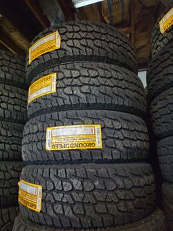 🚀 265 70 16 Groundspeed tires Con 50,000 millas de Garantía