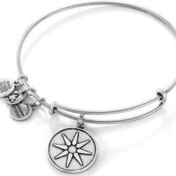 Alex & Ani Star of Venus Silver Toned Bracelet