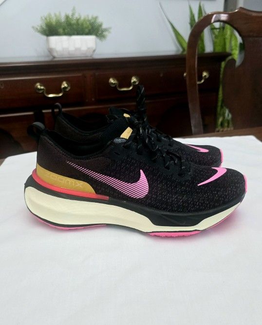 *NEW* Nike ZoomX Invincible Run Flyknit 3 FK Earth Pink Running Shoes Size Men's 8 Women's 9.5