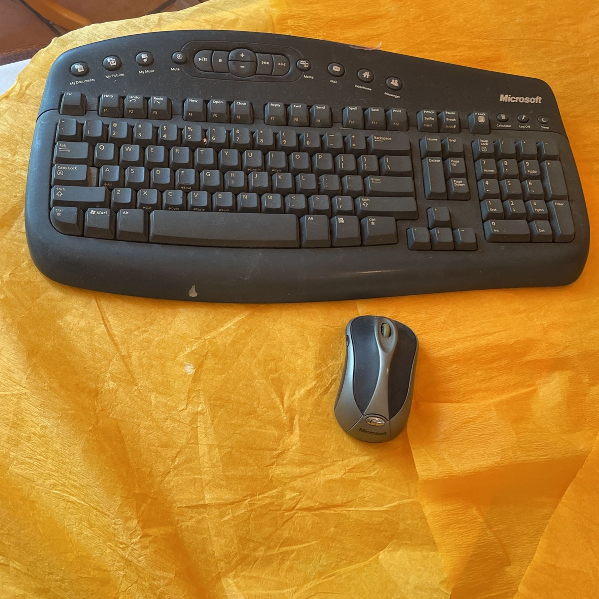 Microsoft Wireless Keyboard And Mouse