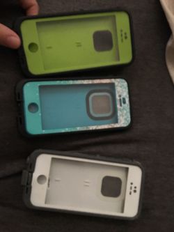 3 iPhone 5 life proof cases !!