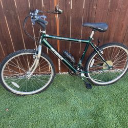 Magna Glacier 12-speed mountain bike, 28” Seat, 26” wheels, new brake pads & tires