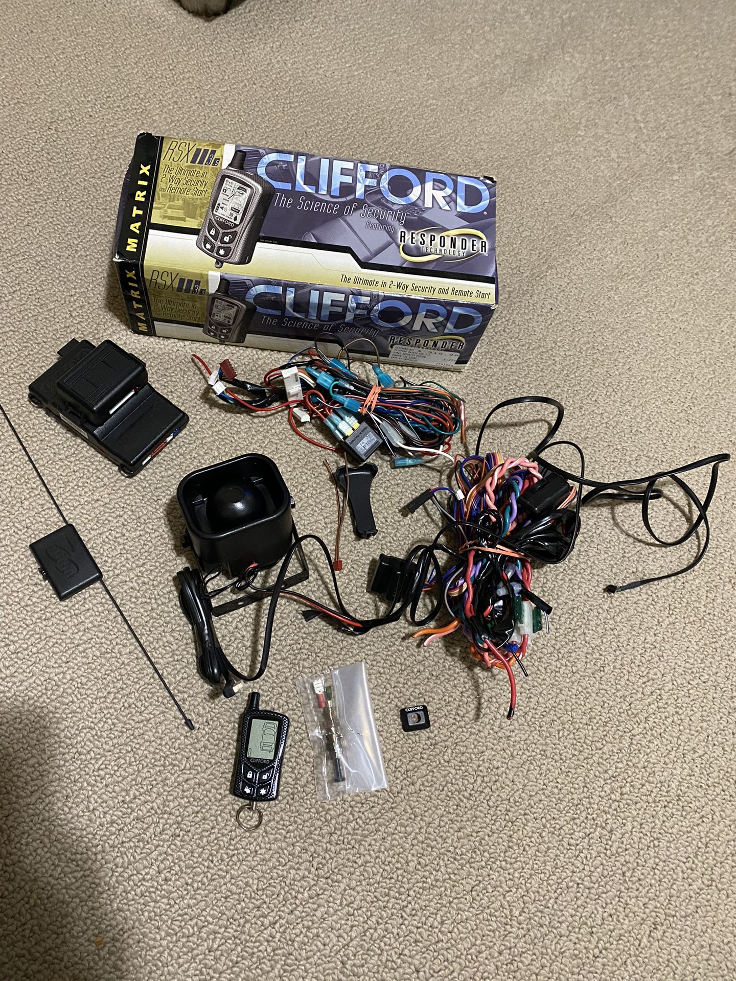 Clifford RSX 3.5 2-way Security and Remote Start For Car
