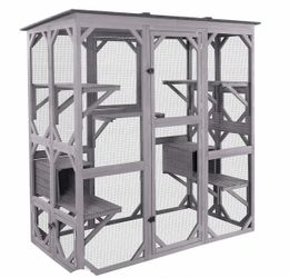 Air37 Outdoor Enclosure AIR37, 71.1"L Pet Enclosure for Chameleon, Lizards,Iguanas