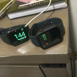 2- 2nd Gen LOCKED Apple Watches