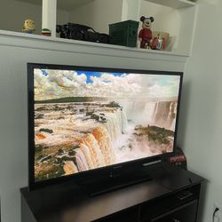 46 Inch Samsung TV plus chrome cast