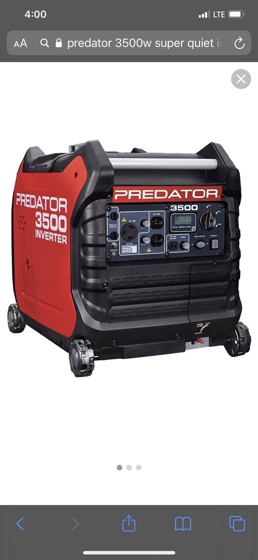 Super Quiet Generator