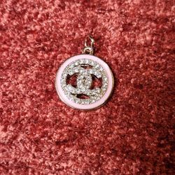 Pendant Pink Sophisticated Upcycled 