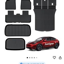 2025 Tesla Model Y Juniper Floor Mats